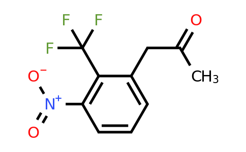1806462-36-1 | 1-(3-Nitro-2-(trifluoromethyl)phenyl)propan-2-one