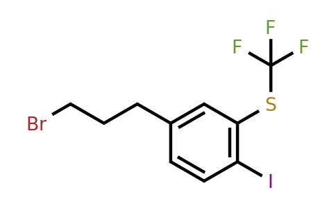 1806462-50-9 | 1-(3-Bromopropyl)-4-iodo-3-(trifluoromethylthio)benzene