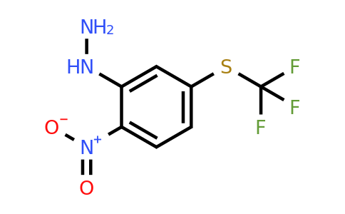 1806462-84-9 | 1-(2-Nitro-5-(trifluoromethylthio)phenyl)hydrazine