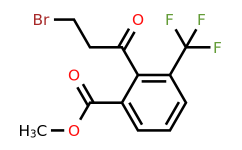 1806462-88-3 | Methyl 2-(3-bromopropanoyl)-3-(trifluoromethyl)benzoate