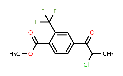 1806463-01-3 | Methyl 4-(2-chloropropanoyl)-2-(trifluoromethyl)benzoate