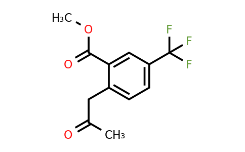 1806463-09-1 | Methyl 2-(2-oxopropyl)-5-(trifluoromethyl)benzoate