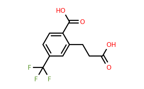 1806463-12-6 | 2-(2-Carboxyethyl)-4-(trifluoromethyl)benzoic acid