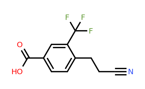 1806463-18-2 | 4-(2-Cyanoethyl)-3-(trifluoromethyl)benzoic acid