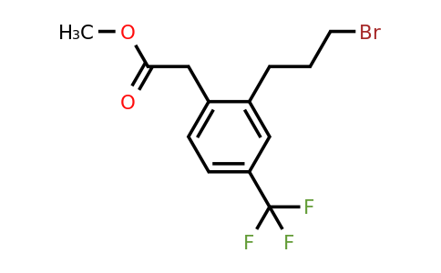 1806463-33-1 | Methyl 2-(3-bromopropyl)-4-(trifluoromethyl)phenylacetate