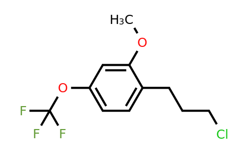 1806464-14-1 | 2-(3-Chloropropyl)-5-(trifluoromethoxy)anisole