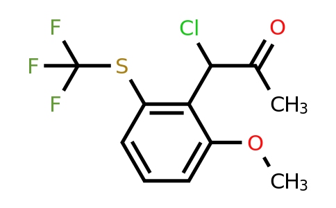 1806464-40-3 | 2-(1-Chloro-2-oxopropyl)-3-(trifluoromethylthio)anisole