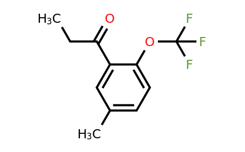 1806465-09-7 | 3-Propionyl-4-(trifluoromethoxy)toluene