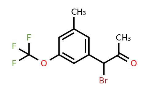 1806465-12-2 | 3-(1-Bromo-2-oxopropyl)-5-(trifluoromethoxy)toluene