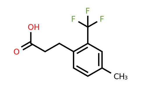 1806465-19-9 | 3-(4-Methyl-2-(trifluoromethyl)phenyl)propanoic acid