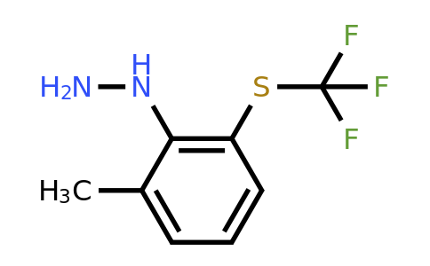 1806465-40-6 | 2-Hydrazinyl-3-(trifluoromethylthio)toluene