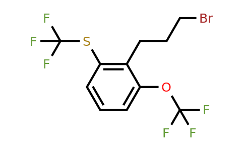 1806466-24-9 | 1-(3-Bromopropyl)-2-(trifluoromethoxy)-6-(trifluoromethylthio)benzene