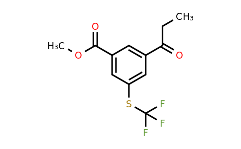 1806466-26-1 | Methyl 3-propionyl-5-(trifluoromethylthio)benzoate