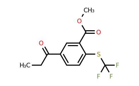 1806466-28-3 | Methyl 5-propionyl-2-(trifluoromethylthio)benzoate