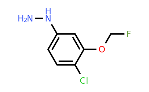 1806466-87-4 | 1-(4-Chloro-3-(fluoromethoxy)phenyl)hydrazine