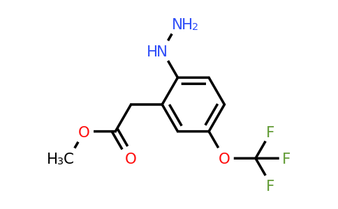1806466-91-0 | Methyl 2-hydrazinyl-5-(trifluoromethoxy)phenylacetate