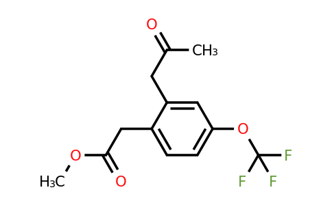 1806467-83-3 | Methyl 2-(2-oxopropyl)-4-(trifluoromethoxy)phenylacetate