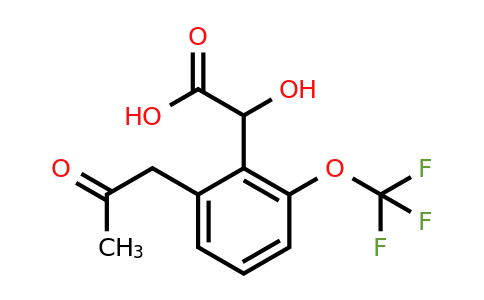 1806468-35-8 | 2-(2-Oxopropyl)-6-(trifluoromethoxy)mandelic acid