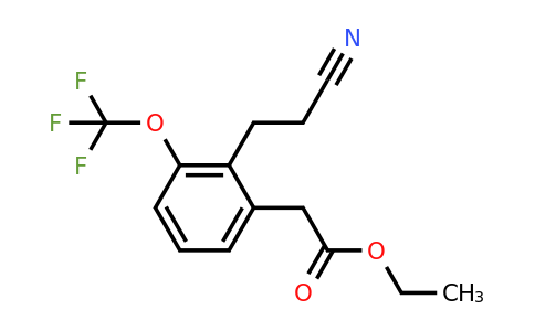 1806468-52-9 | Ethyl 2-(2-cyanoethyl)-3-(trifluoromethoxy)phenylacetate