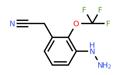 1806468-62-1 | 3-Hydrazinyl-2-(trifluoromethoxy)phenylacetonitrile
