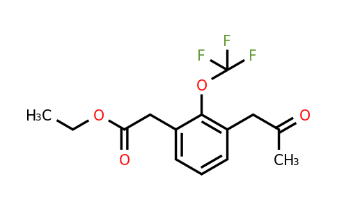 1806469-32-8 | Ethyl 3-(2-oxopropyl)-2-(trifluoromethoxy)phenylacetate