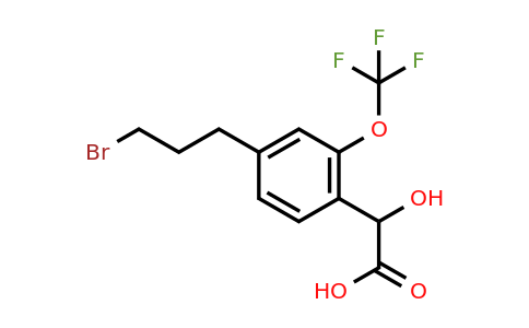 1806469-44-2 | 4-(3-Bromopropyl)-2-(trifluoromethoxy)mandelic acid