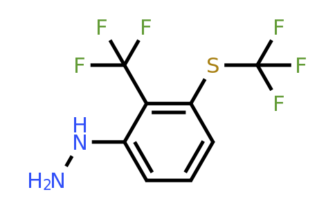 1806469-64-6 | 1-(2-(Trifluoromethyl)-3-(trifluoromethylthio)phenyl)hydrazine