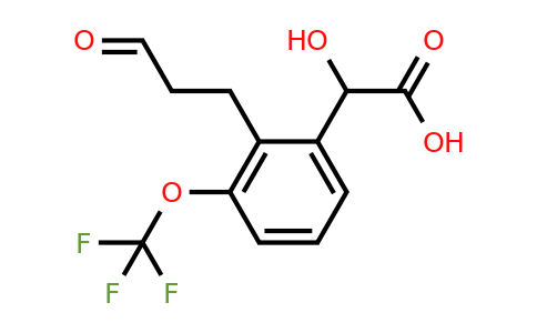 1806469-66-8 | 2-(3-Oxopropyl)-3-(trifluoromethoxy)mandelic acid