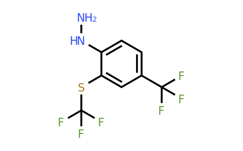 1806469-68-0 | 1-(4-(Trifluoromethyl)-2-(trifluoromethylthio)phenyl)hydrazine