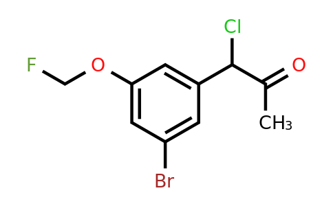 1806469-99-7 | 1-(3-Bromo-5-(fluoromethoxy)phenyl)-1-chloropropan-2-one