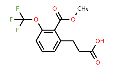 1806470-58-5 | Methyl 2-(2-carboxyethyl)-6-(trifluoromethoxy)benzoate