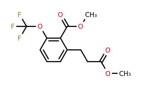 1806470-83-6 | Methyl 2-(3-methoxy-3-oxopropyl)-6-(trifluoromethoxy)benzoate