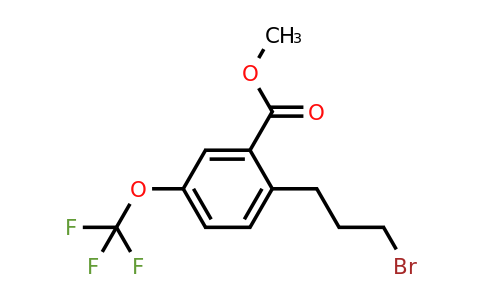 1806471-07-7 | Methyl 2-(3-bromopropyl)-5-(trifluoromethoxy)benzoate