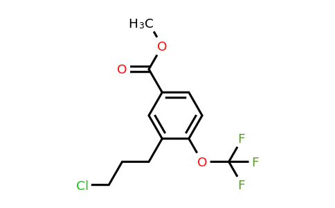 1806471-21-5 | Methyl 3-(3-chloropropyl)-4-(trifluoromethoxy)benzoate