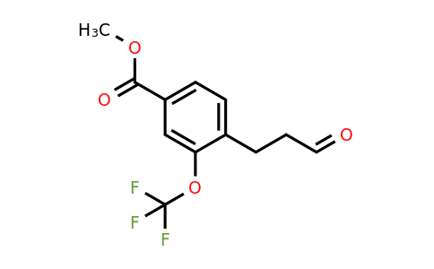 1806471-55-5 | Methyl 4-(3-oxopropyl)-3-(trifluoromethoxy)benzoate
