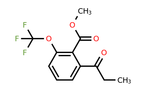 1806471-60-2 | Methyl 2-propionyl-6-(trifluoromethoxy)benzoate