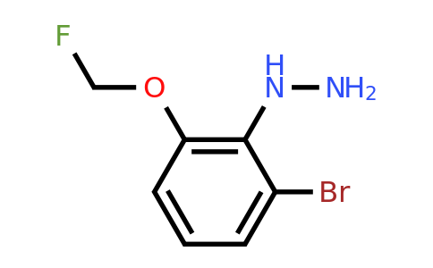 1806471-79-3 | 1-(2-Bromo-6-(fluoromethoxy)phenyl)hydrazine