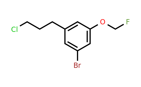 1806472-13-8 | 1-Bromo-3-(3-chloropropyl)-5-(fluoromethoxy)benzene