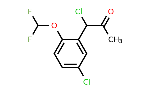 1806473-16-4 | 1-Chloro-1-(5-chloro-2-(difluoromethoxy)phenyl)propan-2-one