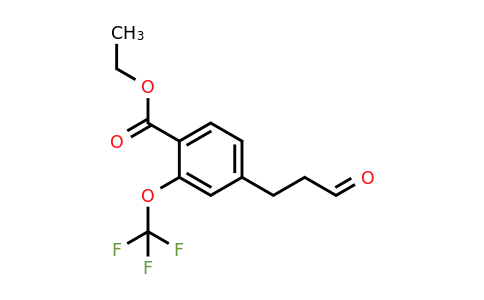 1806473-41-5 | Ethyl 4-(3-oxopropyl)-2-(trifluoromethoxy)benzoate