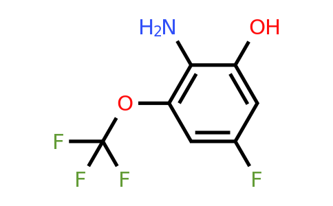 1806474-63-4 | 4-Fluoro-2-hydroxy-6-(trifluoromethoxy)aniline