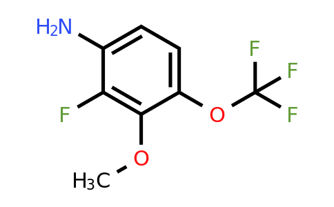 1806474-81-6 | 2-Fluoro-3-methoxy-4-(trifluoromethoxy)aniline