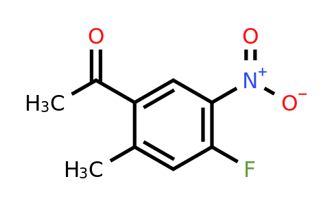 1806475-32-0 | 1-(4-Fluoro-2-methyl-5-nitrophenyl)ethanone