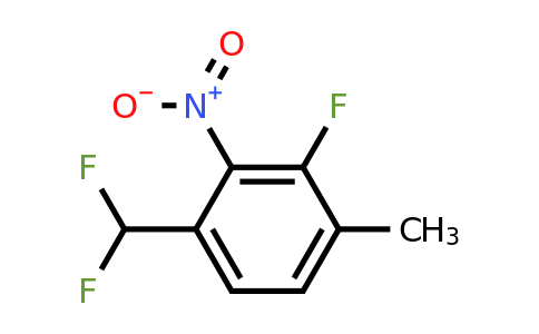 1806475-37-5 | 3-Fluoro-4-methyl-2-nitrobenzodifluoride