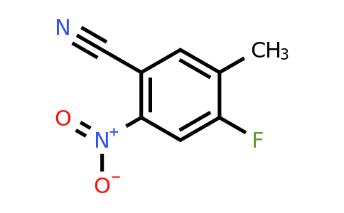 1806475-43-3 | 4-Fluoro-5-methyl-2-nitrobenzonitrile