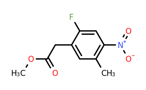 1806475-44-4 | Methyl 2-fluoro-5-methyl-4-nitrophenylacetate