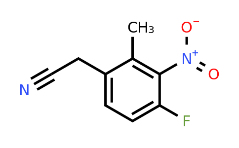 1806475-46-6 | 4-Fluoro-2-methyl-3-nitrophenylacetonitrile