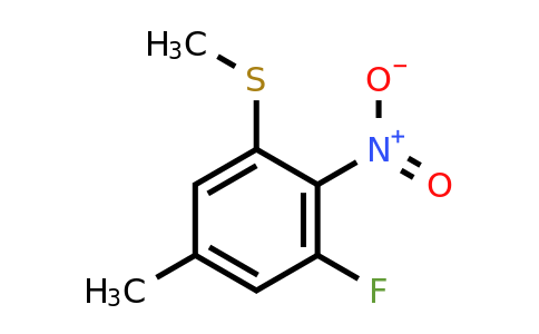 1806475-50-2 | 3-Fluoro-5-methyl-2-nitrothioanisole