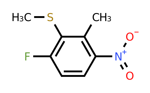 1806475-51-3 | 6-Fluoro-2-methyl-3-nitrothioanisole
