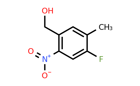 1806475-56-8 | 4-Fluoro-5-methyl-2-nitrobenzyl alcohol